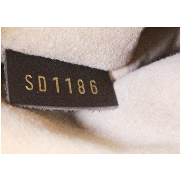 LOUIS VUITTON Kensington Bowling Damier Ebene Shoulder Bag Brown