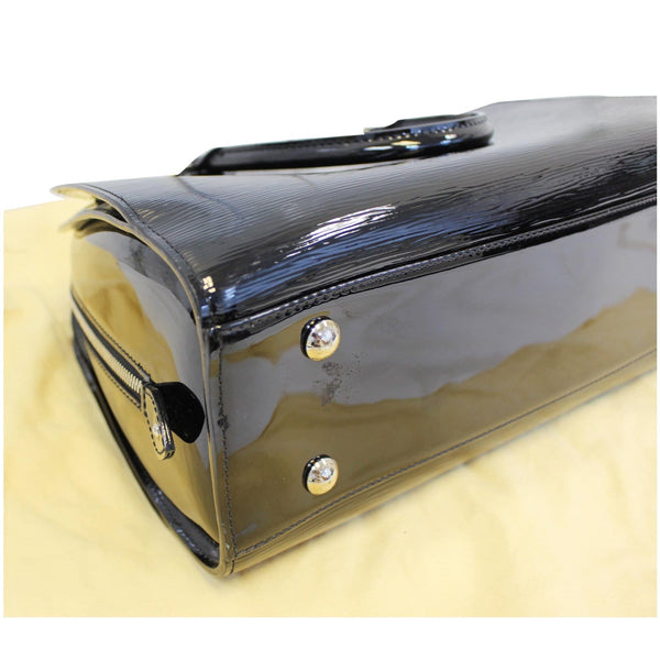 LOUIS VUITTON Pont-Neuf GM Epi Leather Satchel Bag Black-US