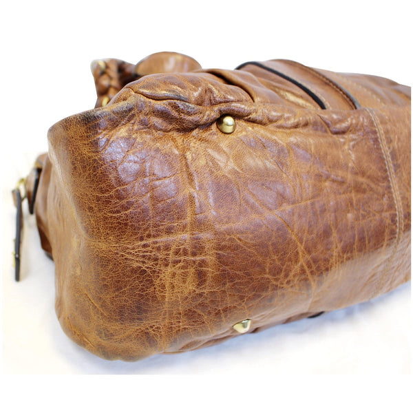 CHLOE Heloise Large Shoulder Handbag Brown