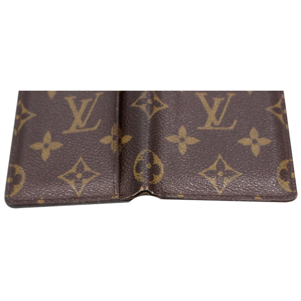 LOUIS VUITTON Pocket Organizer Monogram Canvas Wallet Brown