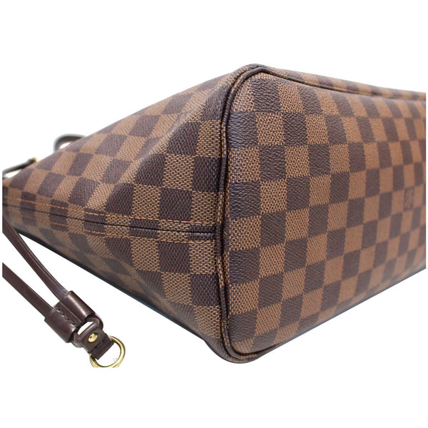 LV Neverfull MM Damier Ebene Bag Brown is 100% authentic to use