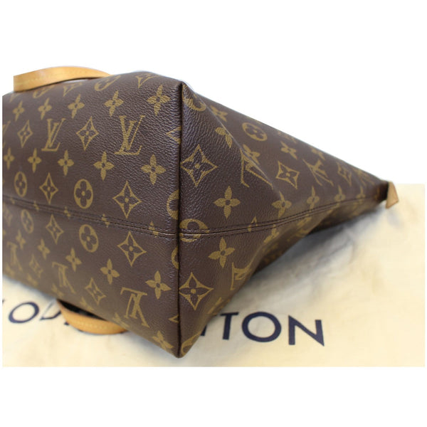 LOUIS VUITTON Iena MM Monogram Canvas Shoulder Bag Brown