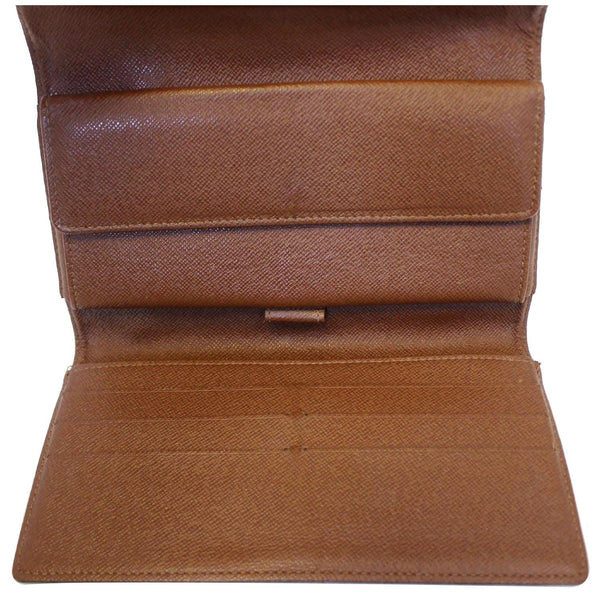 LOUIS VUITTON Porte Tresor International Monogram Canvas Wallet Brown-US