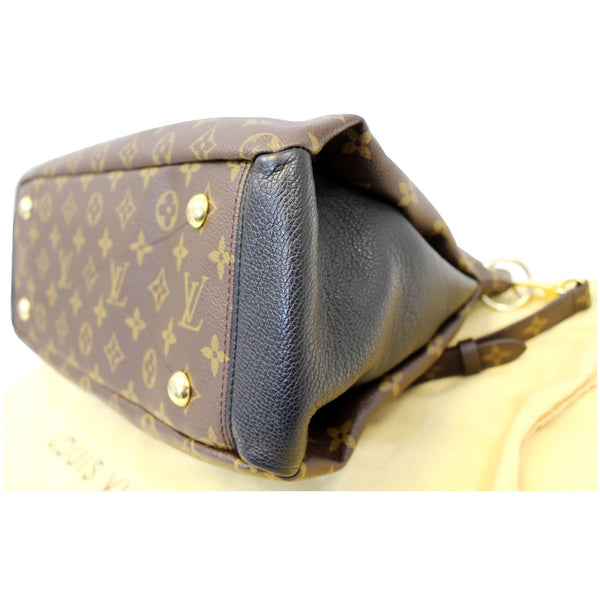 LOUIS VUITTON Pallas Monogram Canvas Shoulder Bag Noir-US