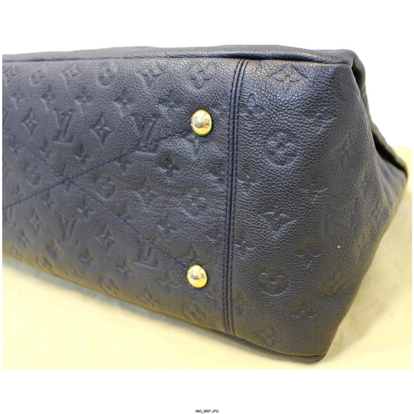Louis Vuitton Artsy MM Blue Empreinte Infini Monogram Shoulder Bag-US