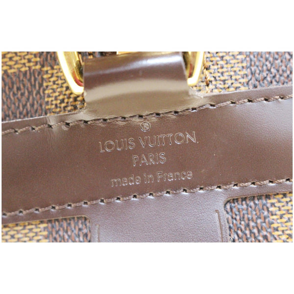 LOUIS VUITTON Porte Documents Voyage GM Damier Ebene Briefcase Bag Brown