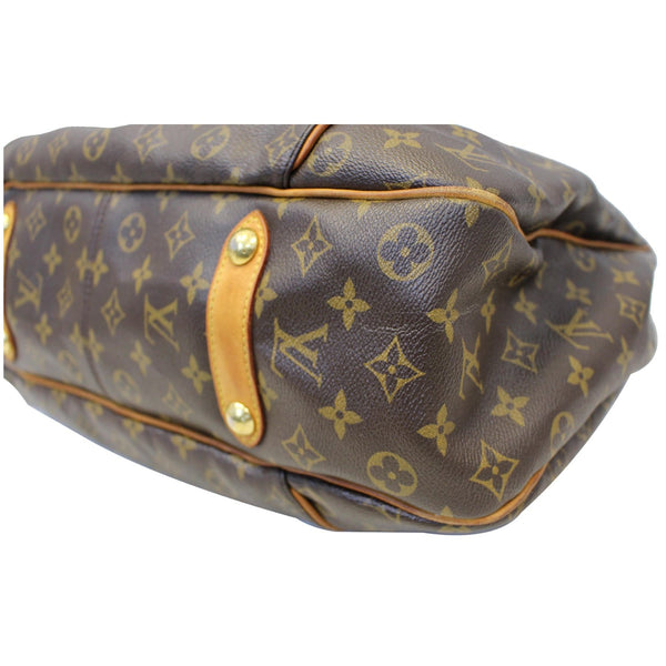 Louis Vuitton Galliera GM Shoulder Tote Bag - bottom view