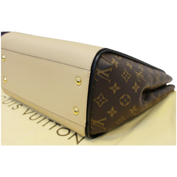 LOUIS VUITTON Kimono Monogram Calfskin Tote Bag Dune-US