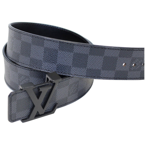 Louis Vuitton Damier Graphite belt - lv belt