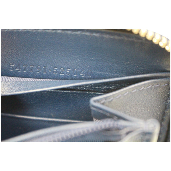 GUCCI Zip Around NY New York Yankees Patch Guccissima Wallet Blue - Last Call