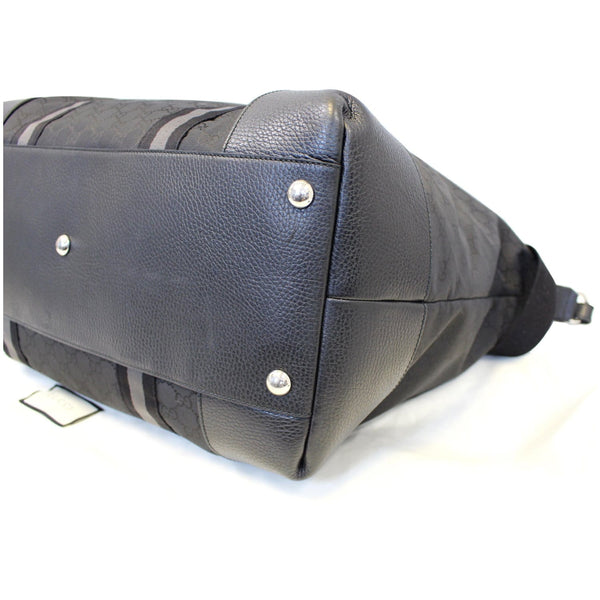 Gucci Nylon GG Guccissima XL Travel Duffle Luggage Bag 449180-US