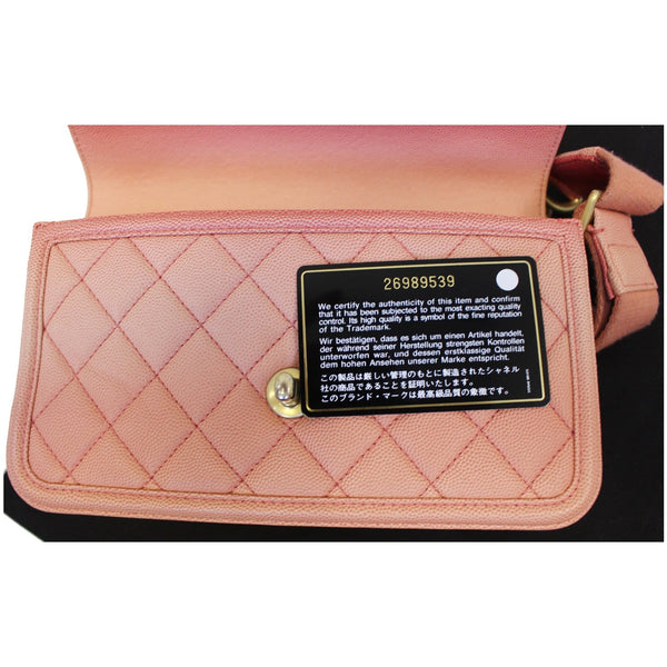 Chanel Sunset On The Sea Caviar Leather Small Flap bag