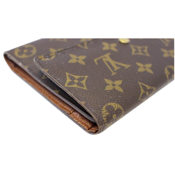 LOUIS VUITTON Alexandra Monogram Canvas Long Wallet Brown-US