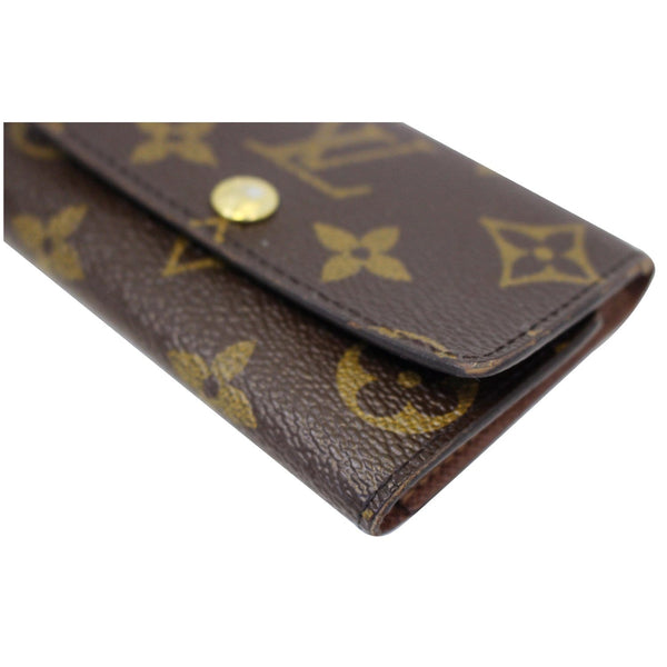 LOUIS VUITTON Monogram Canvas 6 Key Holder Brown