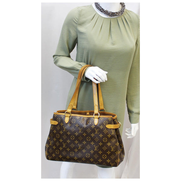 Louis Vuitton Batignolles Horizontal Monogram Casnvas Tote Bag-US