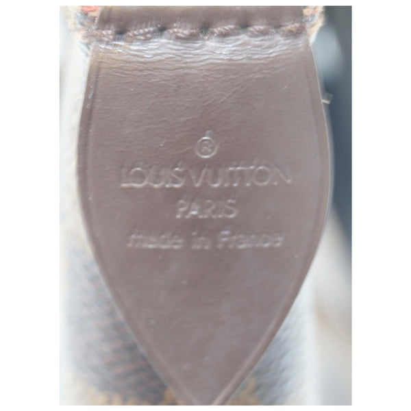 LOUIS VUITTON Saleya GM Damier Ebene Shoulder Handbag-US