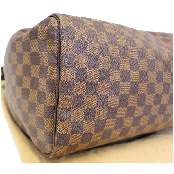 LOUIS VUITTON Speedy 30 Damier Ebene Satchel Bag Brown-US