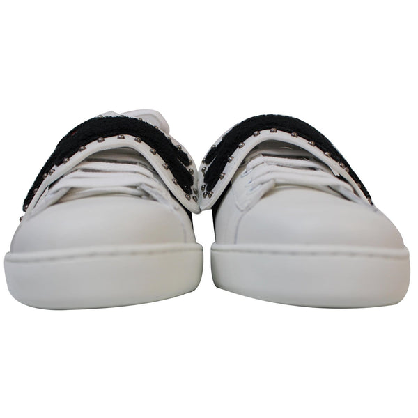 GUCCI Ace Low-Top With Removable Patches Sneaker White 477107 US 9