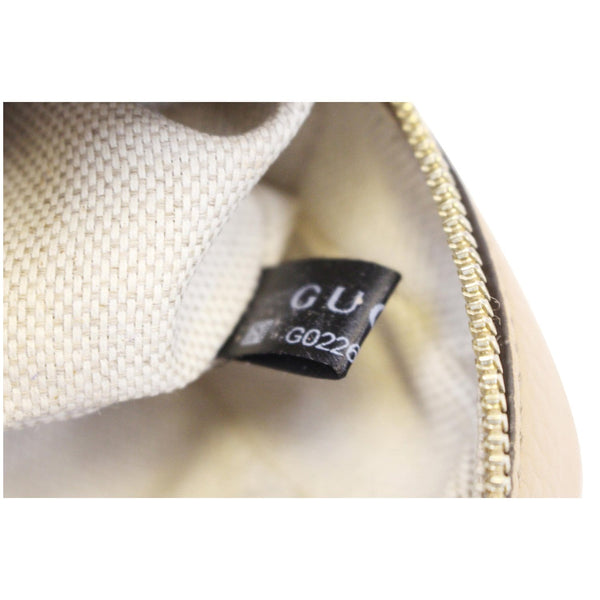 GUCCI Soho Disco Pebbled Leather Small Crossbody Bag-US