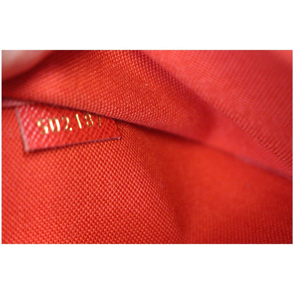 LOUIS VUITTON Pochette Felicie Damier Ebene Crossbody Bag-US