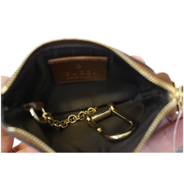 GUCCI GG Supreme Monogram Key Case Beige-US