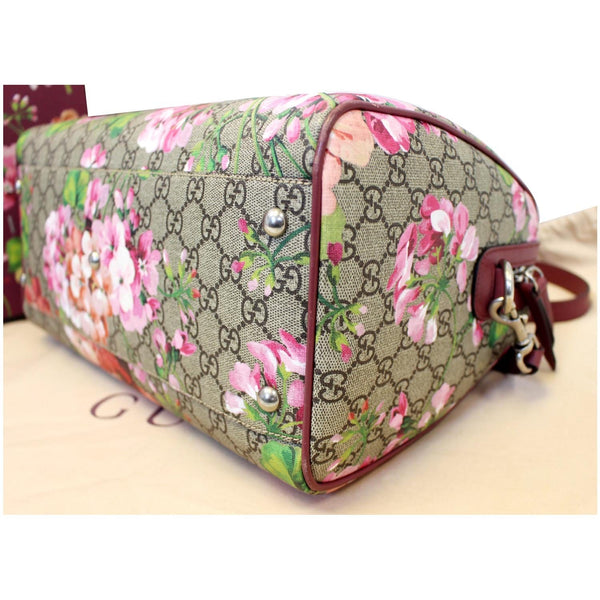 GUCCI Blooms Top Handle GG Canvas Medium Boston Bag-US