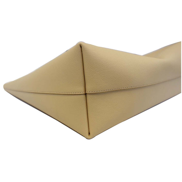 YVES Saint Laurent Black Leather East/West Shopping Tote Bag