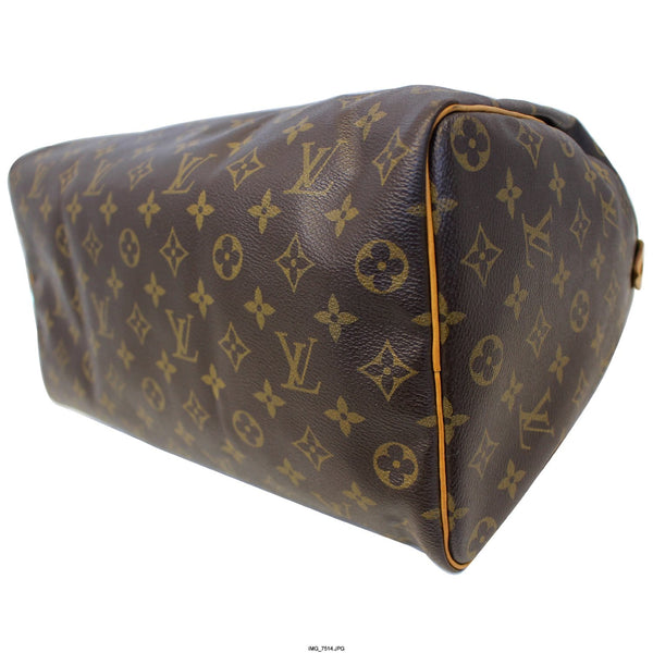 LOUIS VUITTON Speedy 35 Monogram Canvas Satchel Bag