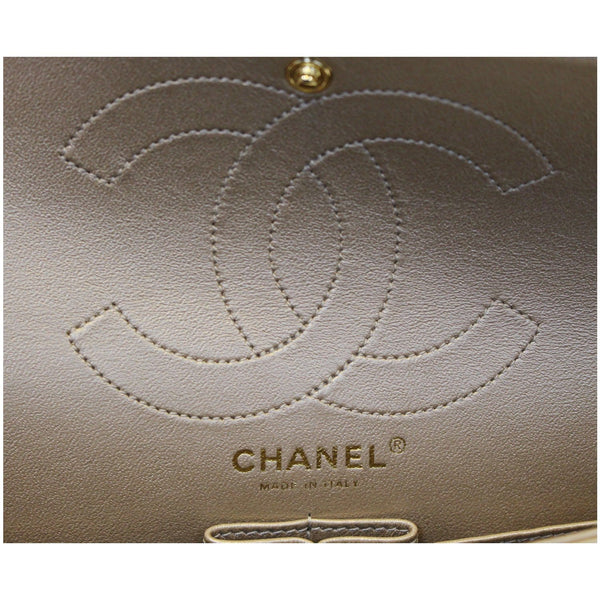 CHANEL Reissue Mademoiselle Lock Calfskin Leather Shoulder Bag Beige-US