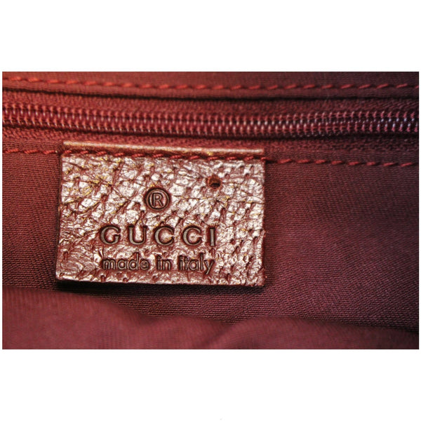 GUCCI GG Canvas Classic Ring Tote Shoulder Bag Beige-US