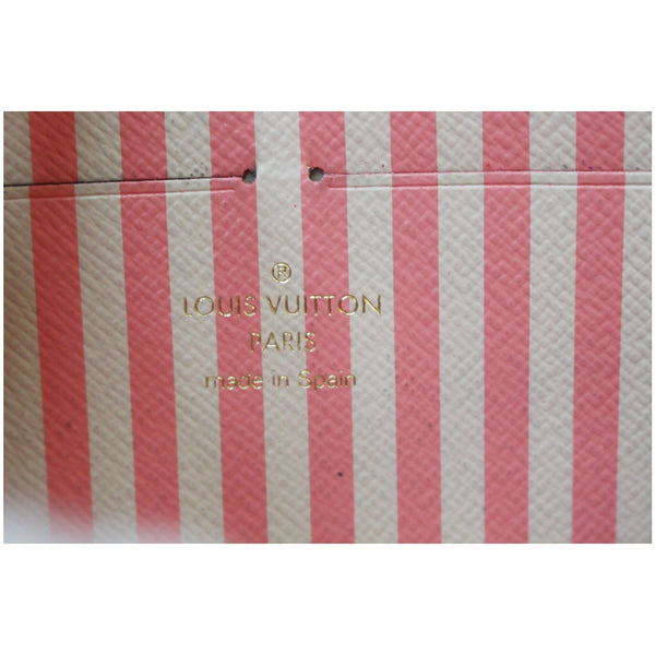 Engraved interior lv Trunks Damier Ebene Zippy Wallet