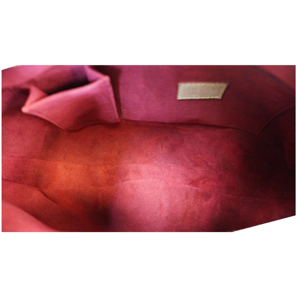 LOUIS VUITTON Croissant GM Monogram Canvas Shoulder Bag Brown