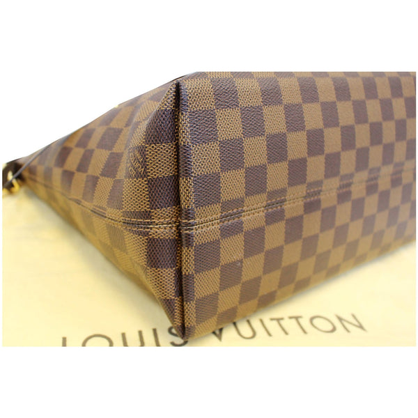 LOUIS VUITTON Iena PM Damier Ebene Shoulder Bag Brown