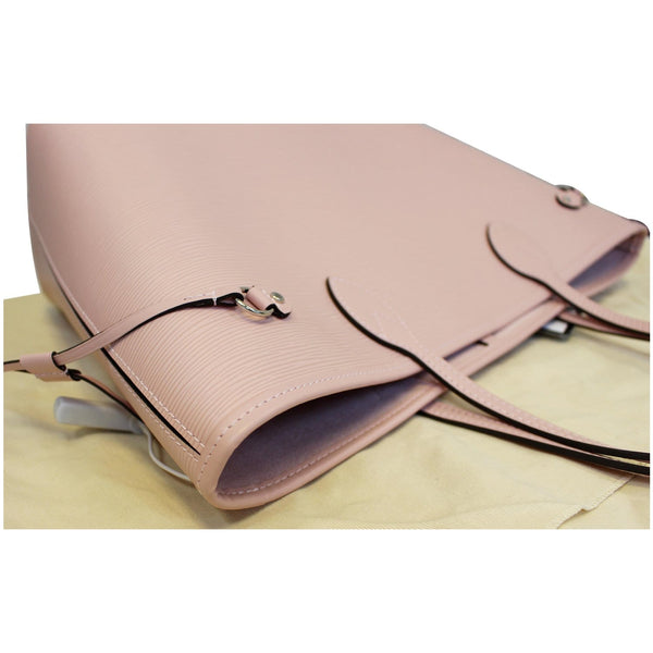 LOUIS VUITTON Neverfull MM Epi Leather Tote Shoulder Bag Rose Ballerin-US