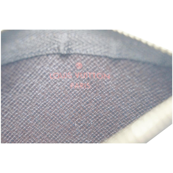 LOUIS VUITTON Key Coin Pouch Damier Ebene Brown-US