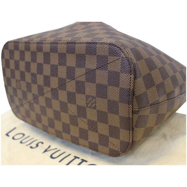 LOUIS VUITTON Siena MM Damier Ebene Shoulder Bag Brown