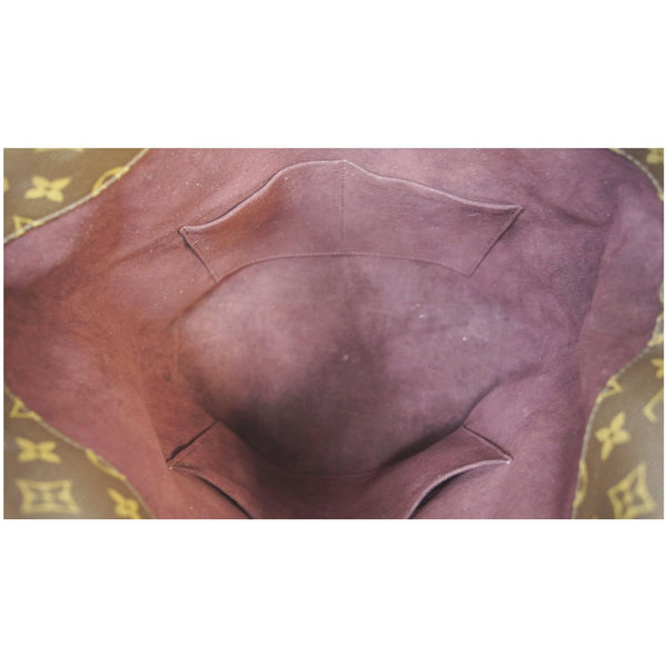 LOUIS VUITTON Melie Monogram Canvas Hobo Shoulder Bag Brown