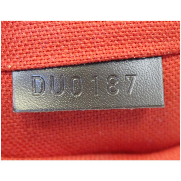 LOUIS VUITTON Bloomsbury PM Damier Ebene Crossbody Bag Brown