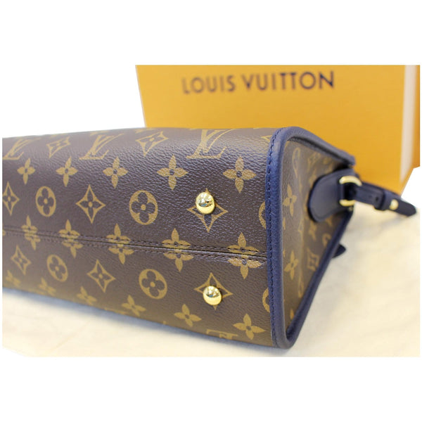 LOUIS VUITTON Popincourt PM Monogram Canvas Shoulder Bag Brown/Marine-US
