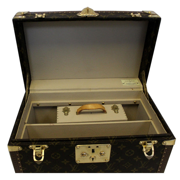 LOUIS VUITTON Boite Pharmacie Monogram Canvas Toiletry Case Brown