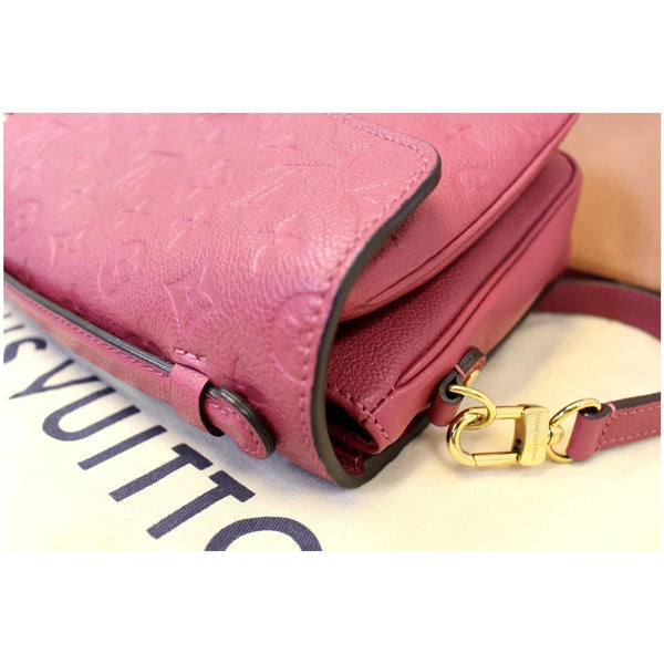 LOUIS VUITTON Metis Pochette Monogram Empreinte Crossbody Bag Pink-US