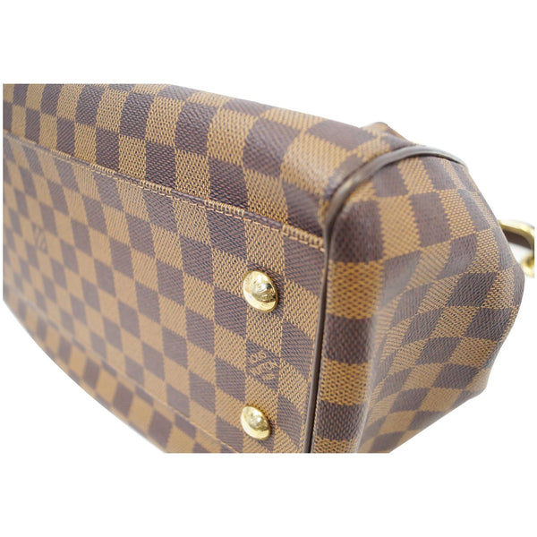LOUIS VUITTON Trevi GM Damier Ebene Shoulder Handbag Brown