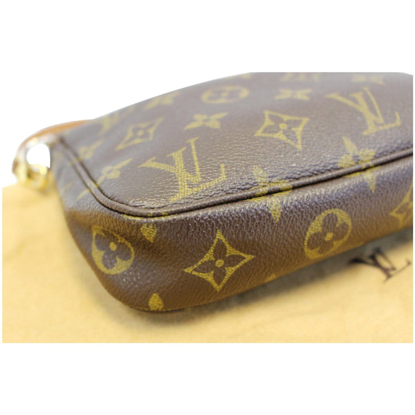 LOUIS VUITTON Pochette Accessoires Monogram Canvas Pouch Bag Brown