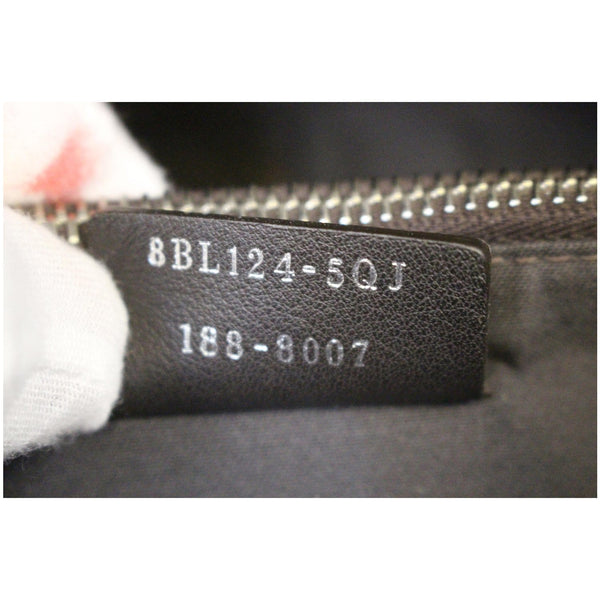 FENDI Small By The Way Leather Shoulder Bag Gray/Light Blue-US