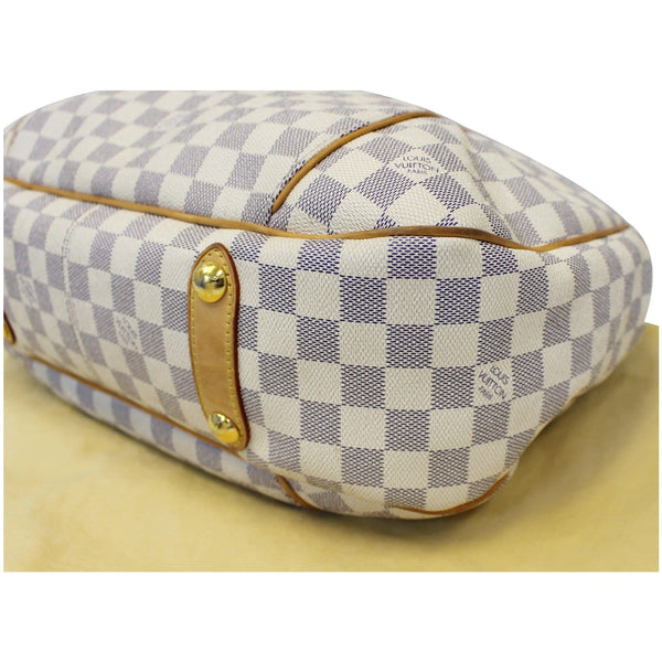 LOUIS VUITTON Galliera PM Damier Azur Shoulder Bag White-US