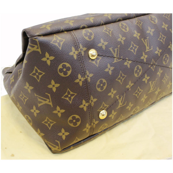 LOUIS VUITTON Artsy MM Monogram Canvas Shoulder Bag Brown-US