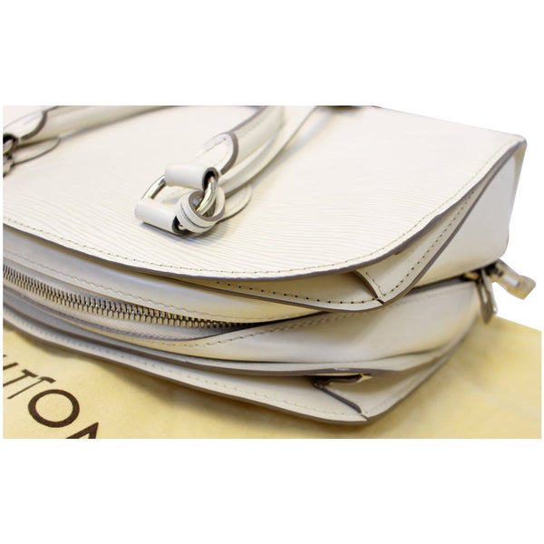 LOUIS VUITTON Pont Neuf PM Epi Leather Satchel Bag Ivory-US