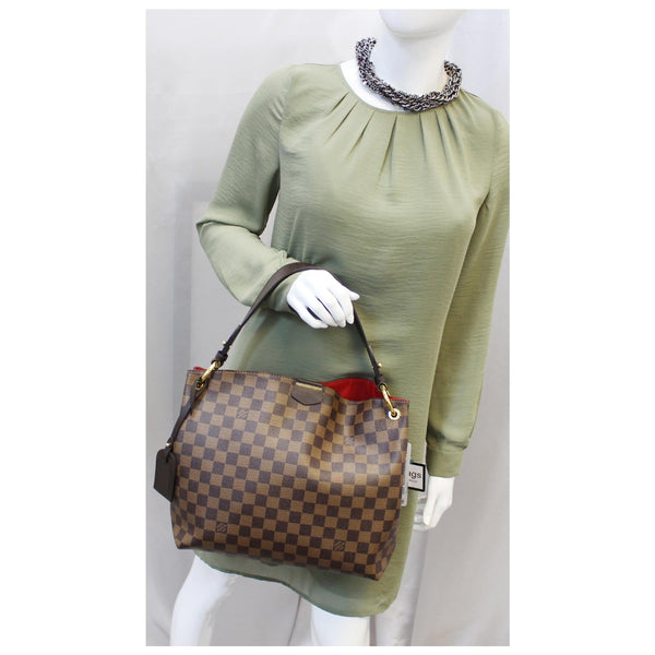 LOUIS VUITTON Graceful PM Dmaier Ebene Shoulder Bag-US