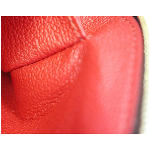 LOUIS VUITTON Damier Ebene Cosmetic Pouch Brown