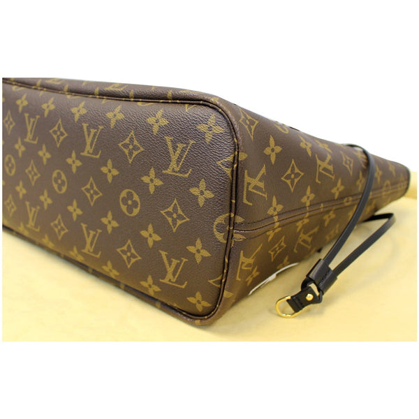 LOUIS VUITTON Neverfull MM My LV World Tour Shoulder Bag Brown/Black